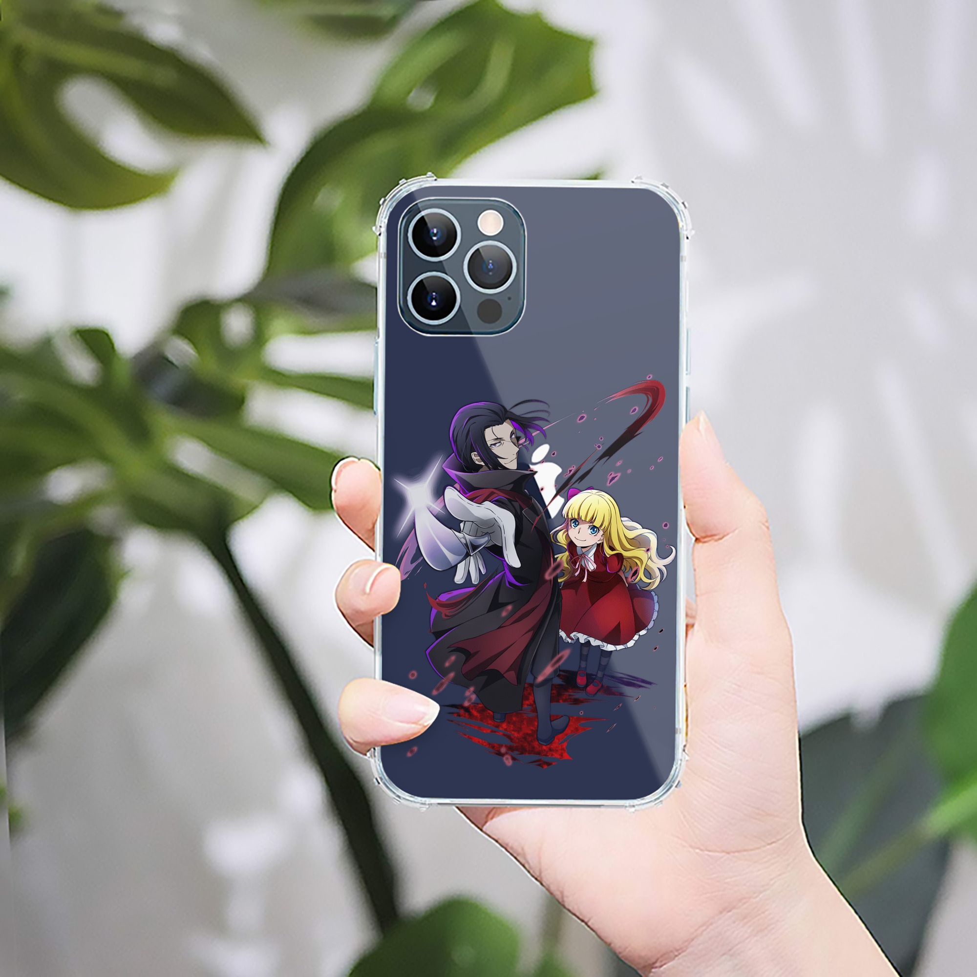 （画像用） 文豪ストレイドッグス Bungo Stray Dogs 【iPhone 12シリーズ対応】透明スマホケース（クリアソフトケース）